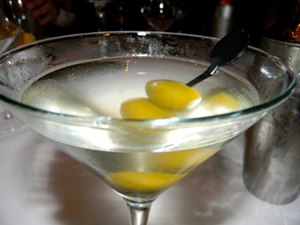 Stuffed Olive Garnish